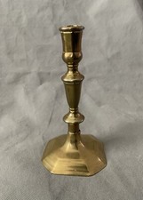 Bougeoir balustre à pans en