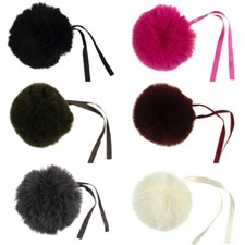 Pompon Fausse Fourrure Taille 11cm - 15 Couleurs au Choix / Pompon pour Bonnet 