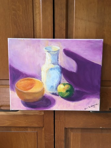Original oil painting x - original, 11”