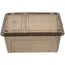  Réservoir Pour Reptiles Terrarium Tortue Aquarium Transparent Plastique