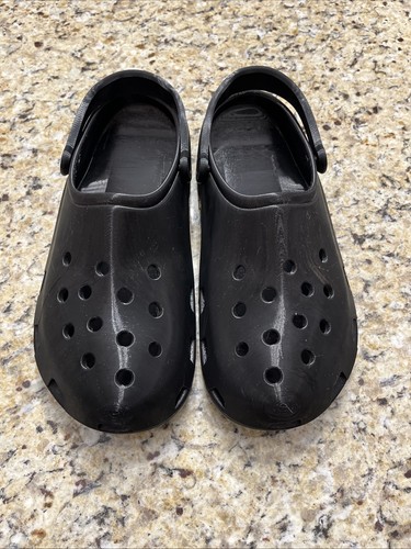 Printed crocs black read - printed,