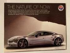 Fisker karma post card - fisker,