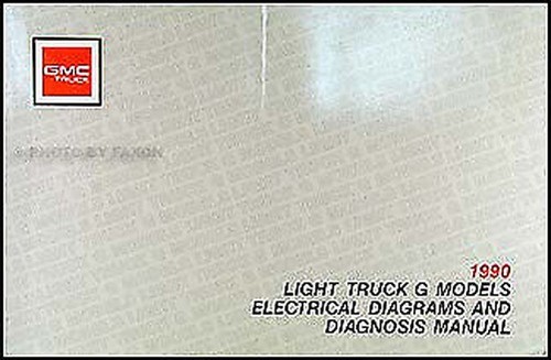 1990 gmc van - g, diagramme