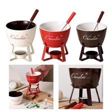 Caquelon à fondue au chocolat