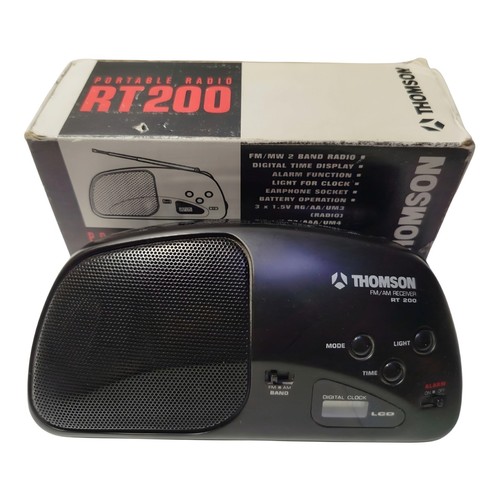 Thomson rt200 radio réveil - thomson, */radio