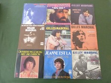 LOT DE 9 45T GILLES MARCHAL