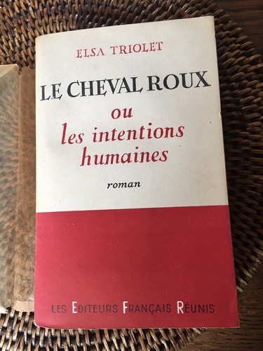 Elsa triolet cheval roux - triolet,