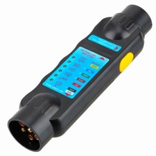 Testeur prise remorque caravane 7 plots - Outil diagnostic faisceau électrique