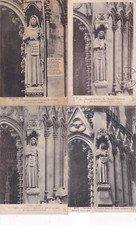 Lot de 4 cartes postales anciennes postcards METZ MOSELLE guillaume II menottes