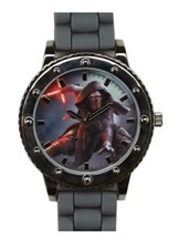 Star Wars: Episode VII - The Force Awakens Kylo Ren Grey Silicone Strap Watch