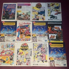 Mask Transformers publicités originales 1986 jouet cobra Robot robokong camion
