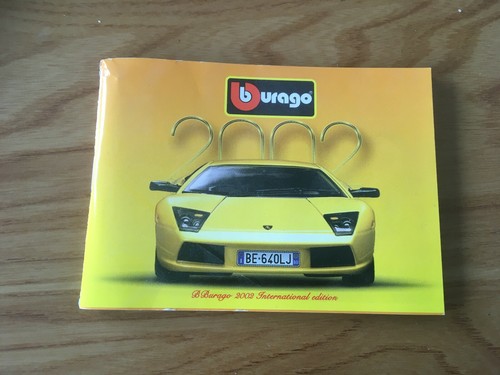 Petit catalogue burago 2002 - petit,