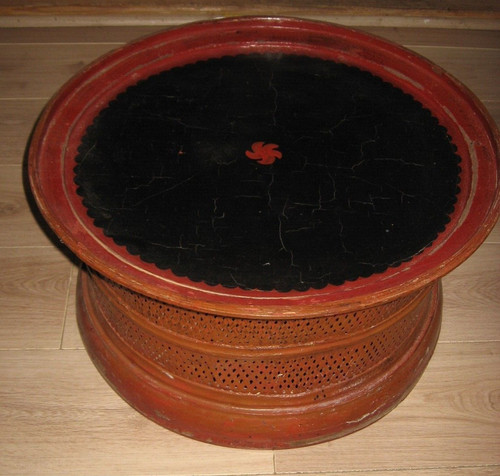 Table basse bambou et - basse,