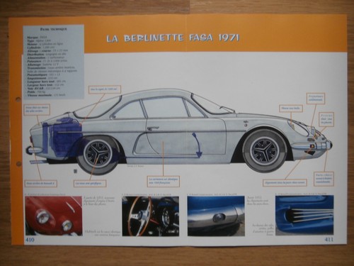 Alpine berlinette fasa 1971 6 - berlinette,