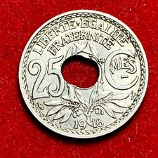 #5291 - 25 centimes 1916