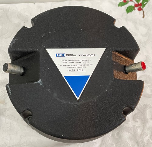 Rare tad 4001 compression - tad, td-4001