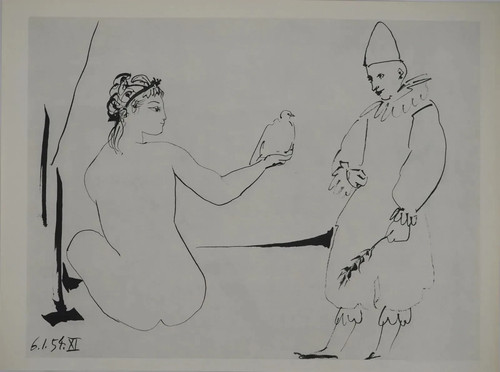 Pablo picasso comédie - :,