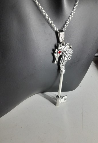 Pendentif clef hippocampe - pendentif,