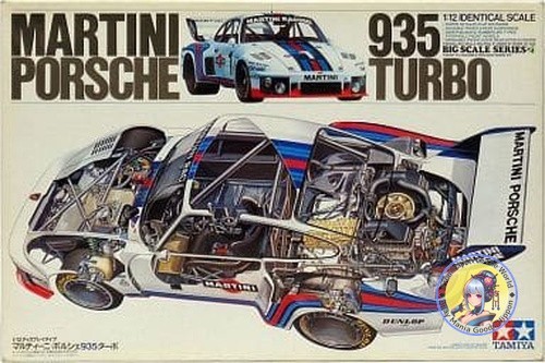 Tamiya martini porsche - tamiya, 1/12