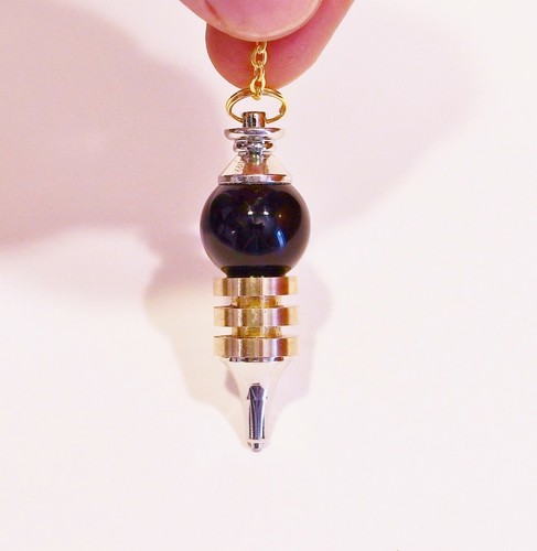 Pendule obsidienne noire 3 - noire, a