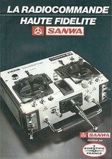 Catalogue dépliant SANWA radiocommande modélisme  
