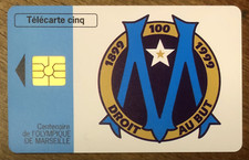 TELECARTE 5U MARSEILLE QUICK LOGO OM FOOTBALL PHONECOTE Gn536 PHONE CARD CARTE
