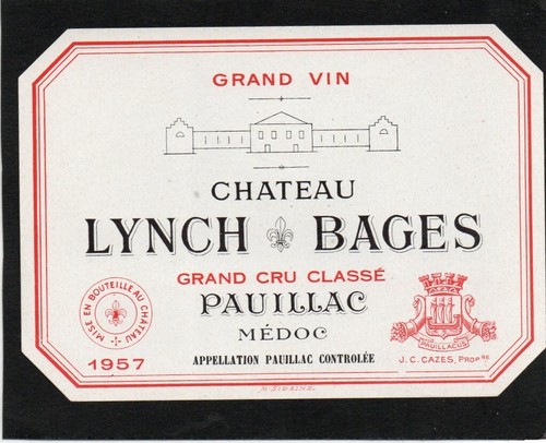 Pauillac gcc etiquette chateau - pauillac,