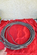 "Ancien" câble de levage ou de traction en acier - 22ml / ∅ 7mm
