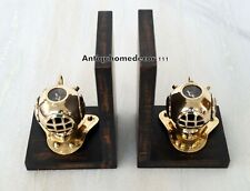 Ancienne boussole casque de