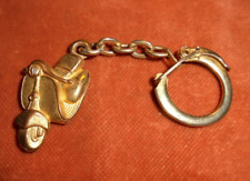 Porte-clés key ring métal SCOOTER PIAGGIO ? VESPA ? LAMBRETTA ? métal doré