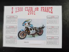  kawasaki z1300 club de France. Calendrier 2001 Godier Genoud 1400 turbo