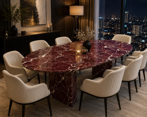 Table manger ovale luxe - à, de