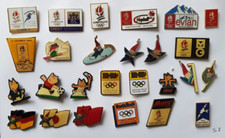 Lot de 26 Pin's -Jeux Olympiques Albertville 92 - S 7