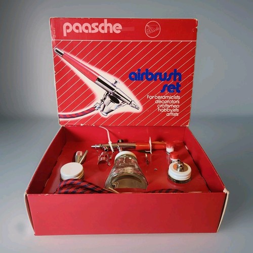 New vtg 80s paasche airbrush - vtg, v