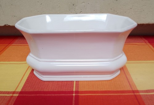 Petite jardinière blanche - petite,