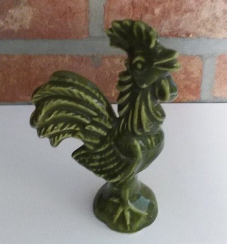 Figurine coq porcelaine - figurine,