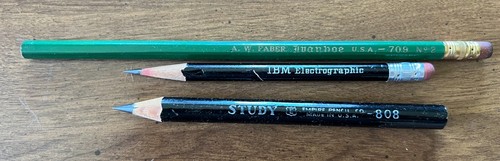 Vtg pencil lot ibm - lot, –