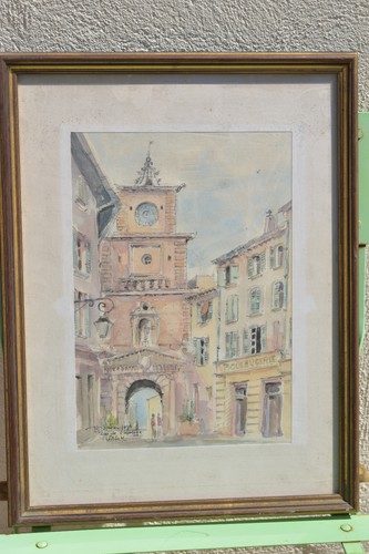 Salon provence aquarelle - provence,