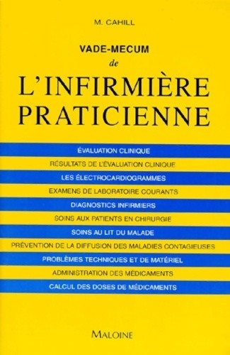 Vade mecum infirmière - vade-mecum, de