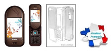 Coque Cristal Transparente Protection Rigide Pour Nokia 7370 / 7373