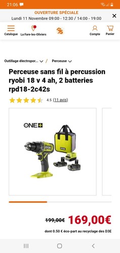 Perceuse visseuse percution - a,