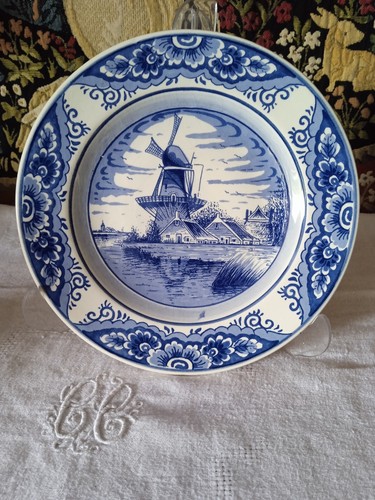 Assiette décorative delft - assiette,
