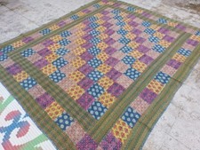 Dessus de lit patchwork Kantha