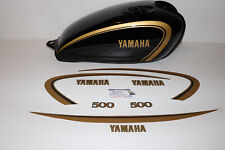 SR 500 YAMAHA EMBLEMES COMPATIBLE POUR RESERVOIR ET CACHES ET DOSSERET