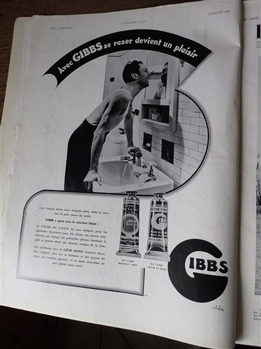 Crème raser gibbs montre - à,