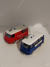 Lot 1/43 Peugeot J7 J9 Police/Pompier Solido
