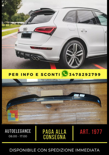 Spoiler avant adapté - avant, pour