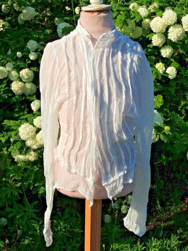 Ancien corsage blanc - corsage, /