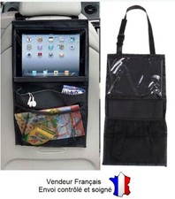 Organisateur voiture rangement de siège arrière poches support tablette voyage