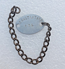 Plaque d'identité classe 1907